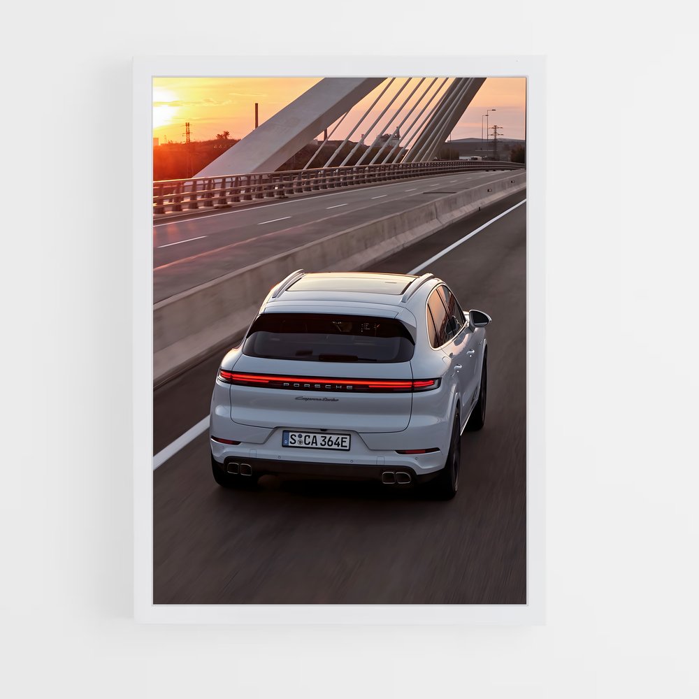Poster Turbo Élan – affiche Porsche (vue 3)